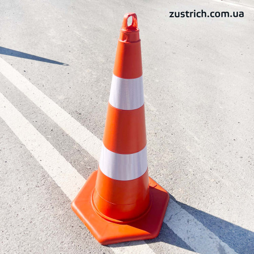 Road guide cone for highways NK size 3 - flexible KDR10-6 750mm Road guide cone for highways NK size 3 - flexible KDR10-6 750mm