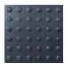 PTK04-black ceramic tactile tile warning 300x300mm
