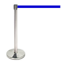 LT02 Retractable Belt Barrier with blue tape 2.5m LT02 Retractable Belt Barrier with blue tape 2.5m