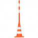 DS8-3K cone 52 cm with a pole (2 stripes)