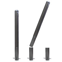 ST02-M-750 removable bollard 75 cm, gray ST02-M-750 removable bollard 75 cm, gray