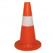KD02 traffic cone 32cm white stripe