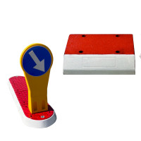OB-1-mini (center) Rubber traffic island OB-1-mini (center) Rubber traffic island