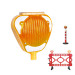 DF02 yellow solar lantern 