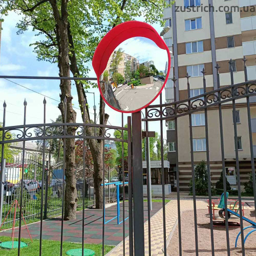 ДЗ-600-К дорожнє дзеркало з козирком 60 cм - купити за низькою ціною в грн