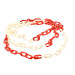 PC01-6 road chain plastic team red-white
