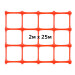 2x25m PS40 signal mesh 40mm x 40mm