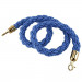 Twisted blue rope 1.5m, dia.32 (gold)