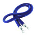 Rope velor blue 1.5m, dia.32 (silver)