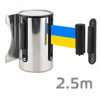 NT025 wall mounted tensator with 2.5m tape (with ind. logo) NT025 wall mounted tensator with 2.5m tape (with ind. logo)