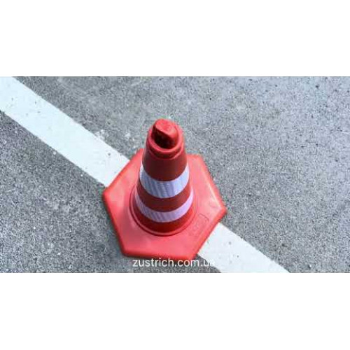 KDR09-6 rubber cone 52cm 1.4 kg for road services buy from a warehouse, low price in UAH